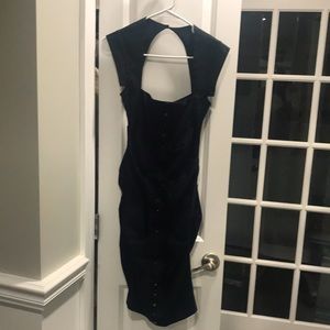 Nicole Miller collection size 0 black dress